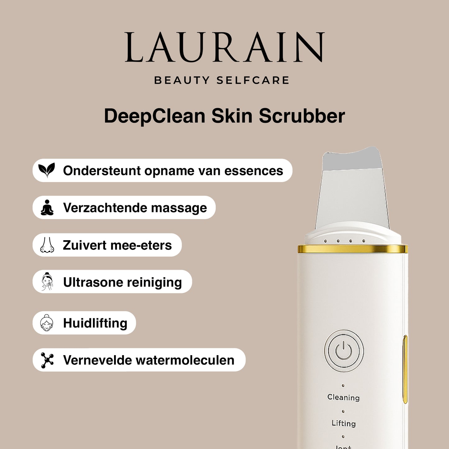 DeepClean Skin Scrubber - By Laurain